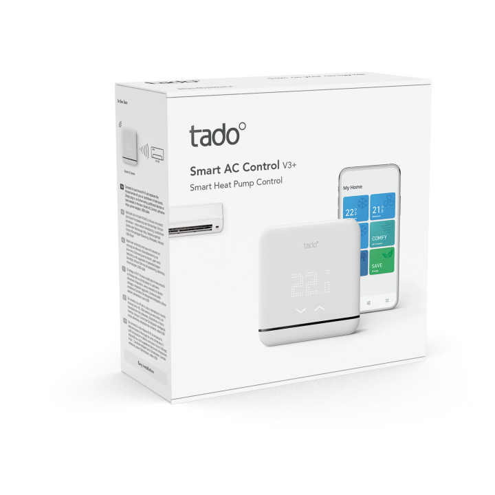 Klímaberendezéshez való termosztát, Tado Smart AC Control V3+ HomeKit-kompatibil