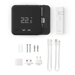 További intelligens termosztát, Tado Smart Thermostat v3+, fekete További intelligens termosztát, Tado Smart Thermostat v3+, fekete