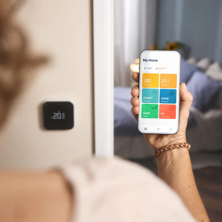 Vezetékes Tado Smart Thermosztát X, Matter